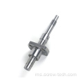 Diameter 8mm 1mm Pitch Flange Nut Ball Screw